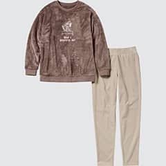 ピーナッツ ホリデー フリースセット（長袖）