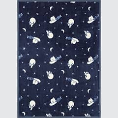 ピーナッツ ホリデー ヒートテックモウフ（シングル）