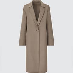 ダブルフェイスチェスターロングコート