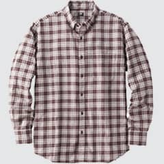 フランネルチェックシャツ(長袖)