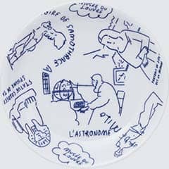 ルーヴル美術館 × 長場雄 マメザラ（12cm）