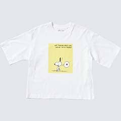 ピーナッツ・サンデー・スペシャルズ UT グラフィックTシャツ(半袖・オーバーサイズフィット)