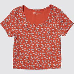 ポール & ジョークロップド UT グラフィックTシャツ（半袖・タイトフィット）