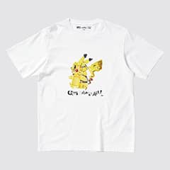 ポケモン ミーツ アーティスト 2022 春夏 UT グラフィックTシャツ ピカチュウ（半袖・レギュラーフィット）