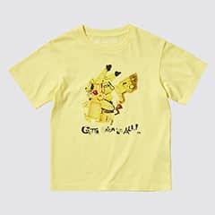 KIDS ポケモン ミーツ アーティスト 2022 春夏 UT グラフィックTシャツ ピカチュウ（半袖）