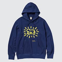 ニューヨークポップアイコンズ スウェットパーカ キース・ヘリング（長袖）