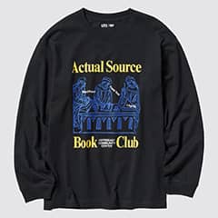 ハイプビーストコミュニティセンター UT グラフィックTシャツ(長袖・オーバーサイズフィット)