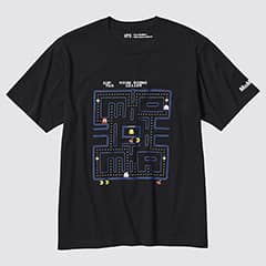 ビデオゲームコレクション from MoMA UT グラフィックTシャツ パックマン(半袖・レギュラーフィット)