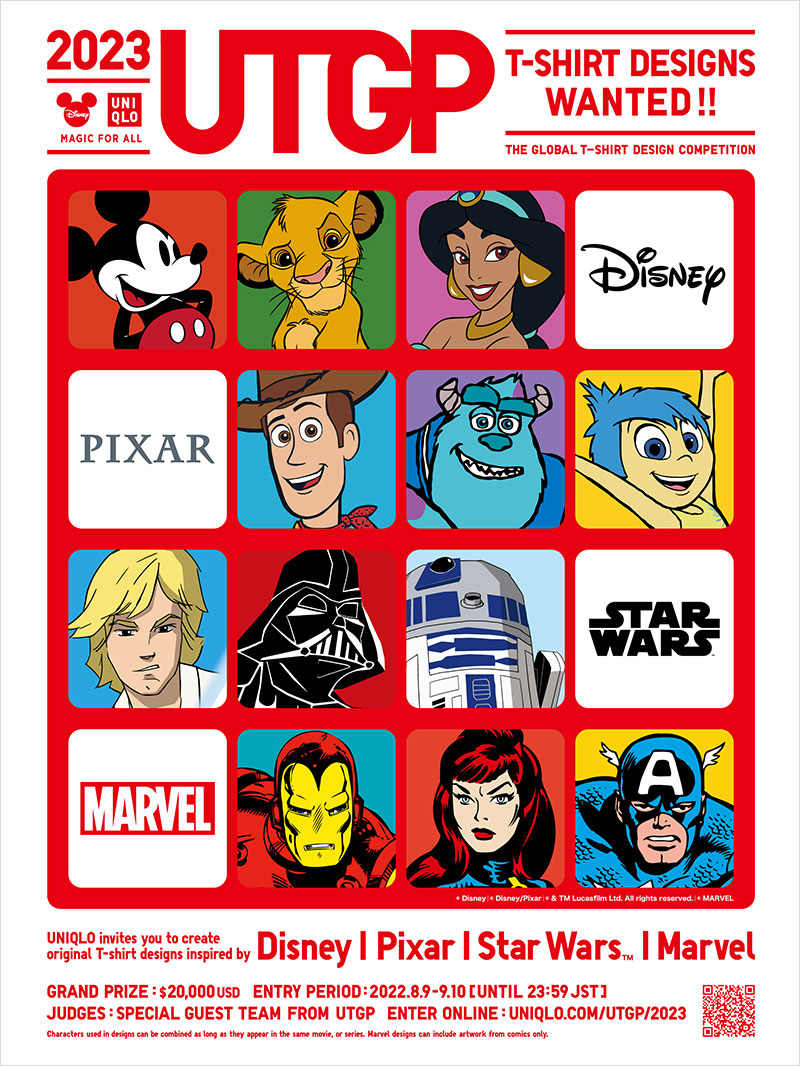 Popular Characters, Disney, Pixar, Marvel & Star Wars