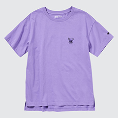 サンリオキャラクターズ:クロミ&マイメロディ UT グラフィックTシャツ(半袖・オーバーサイズフィット)