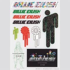 ビリー・アイリッシュ x 村上隆 ステッカー