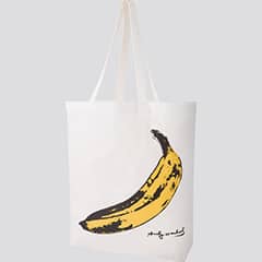 アンディ・ウォーホル エコ フレンドリー プリント バッグ(M)