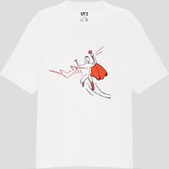 ジャン=ミシェル・バスキア × ワーナー・ブラザース UT グラフィックTシャツ(半袖・オーバーサイズフィット)