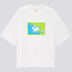 ミッキーマウス × キース・へリング UT グラフィックTシャツ(半袖・オーバーサイズフィット)