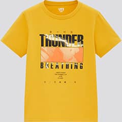 KIDS TVアニメ『鬼滅の刃』 UT・善逸（グラフィックTシャツ・半袖）