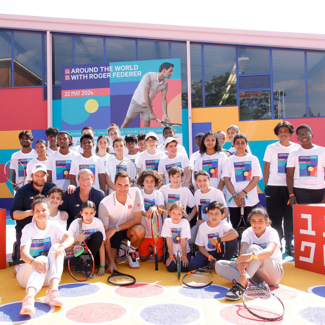 「Around the World with Roger Federer」