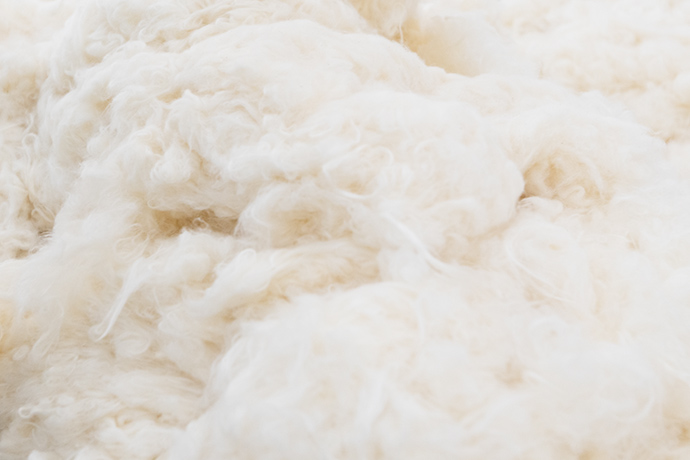 We aimed for textured structure and durability with our slub yarn