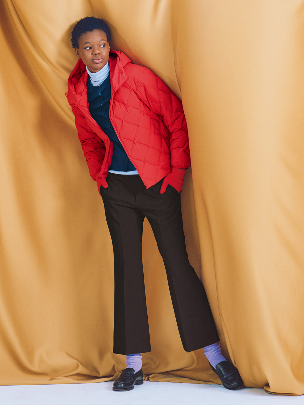 Parka style model image 02