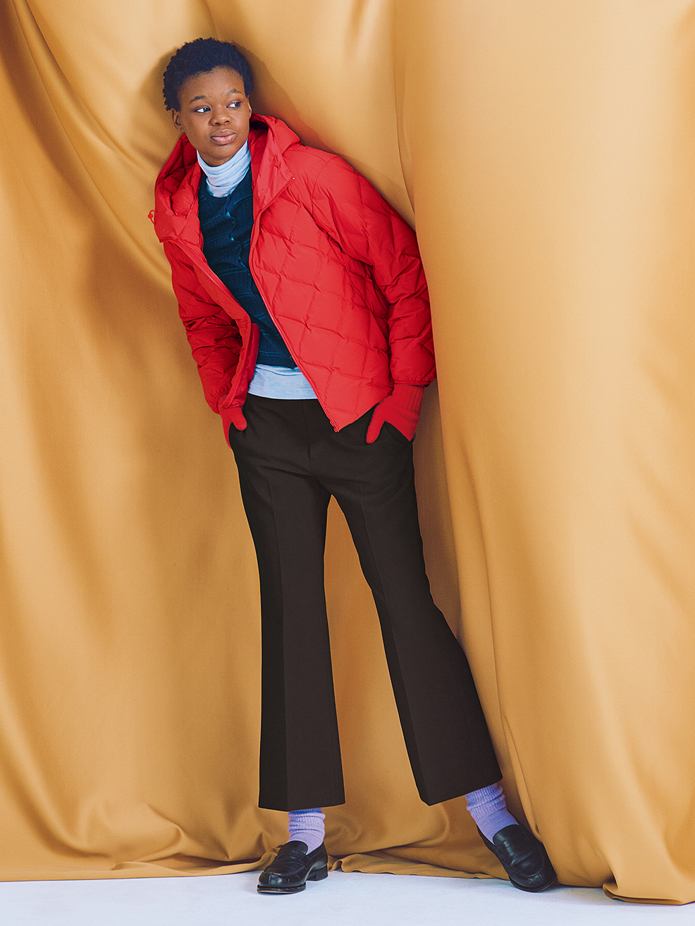 Parka style model image 02