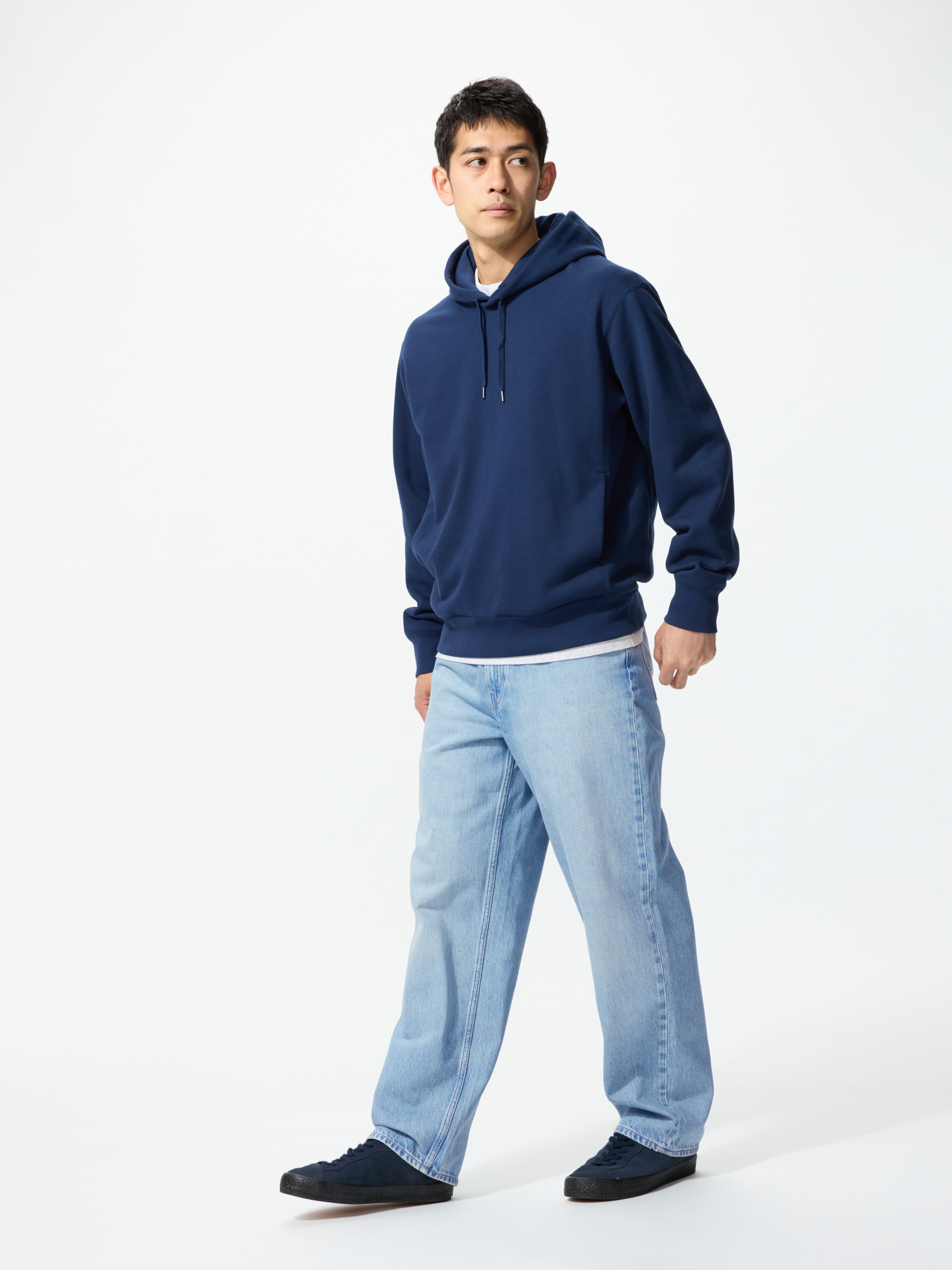 寬版直筒牛仔褲