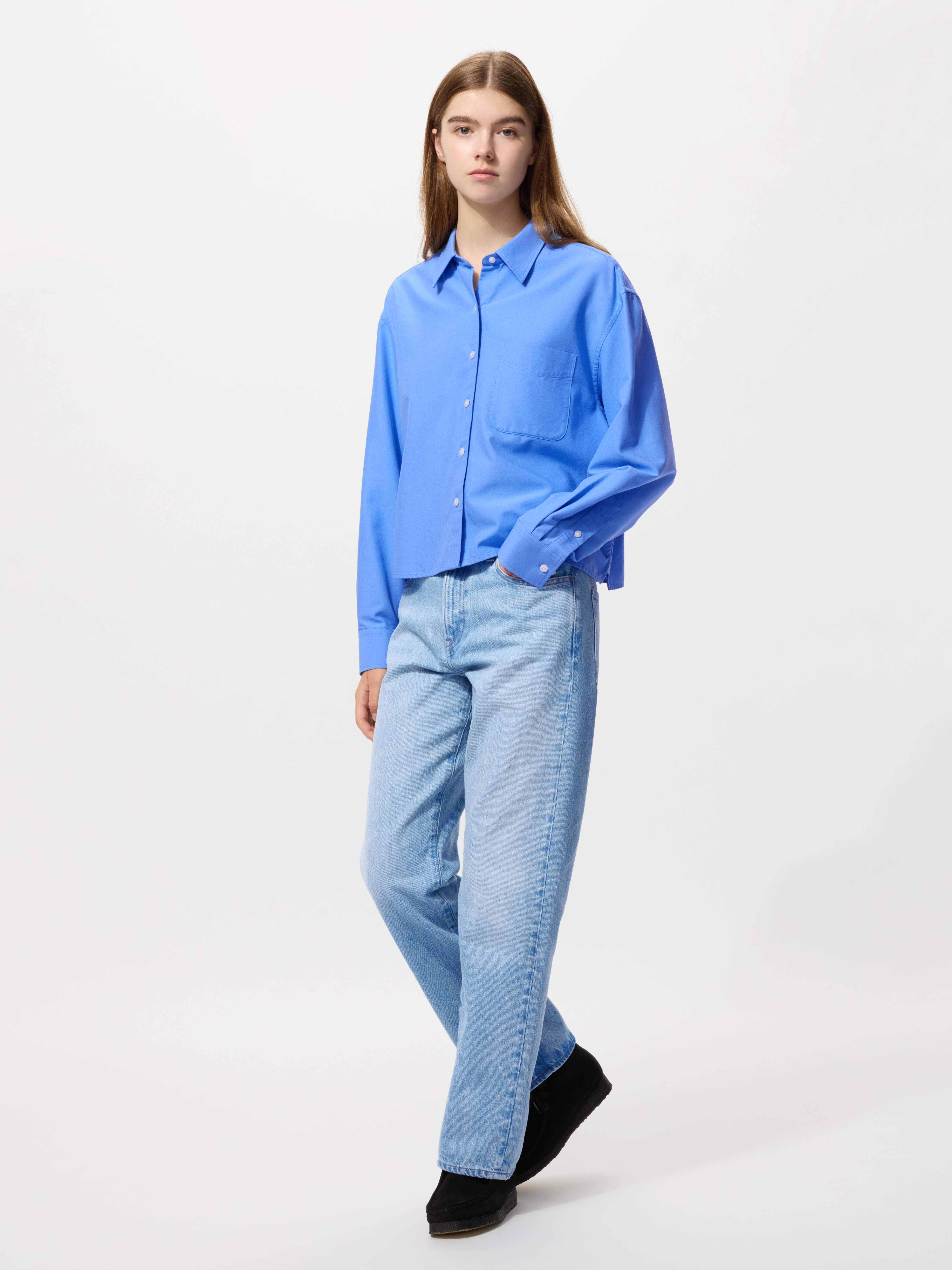 女裝 直筒牛仔褲 (UNIQLO and JW ANDERSON)