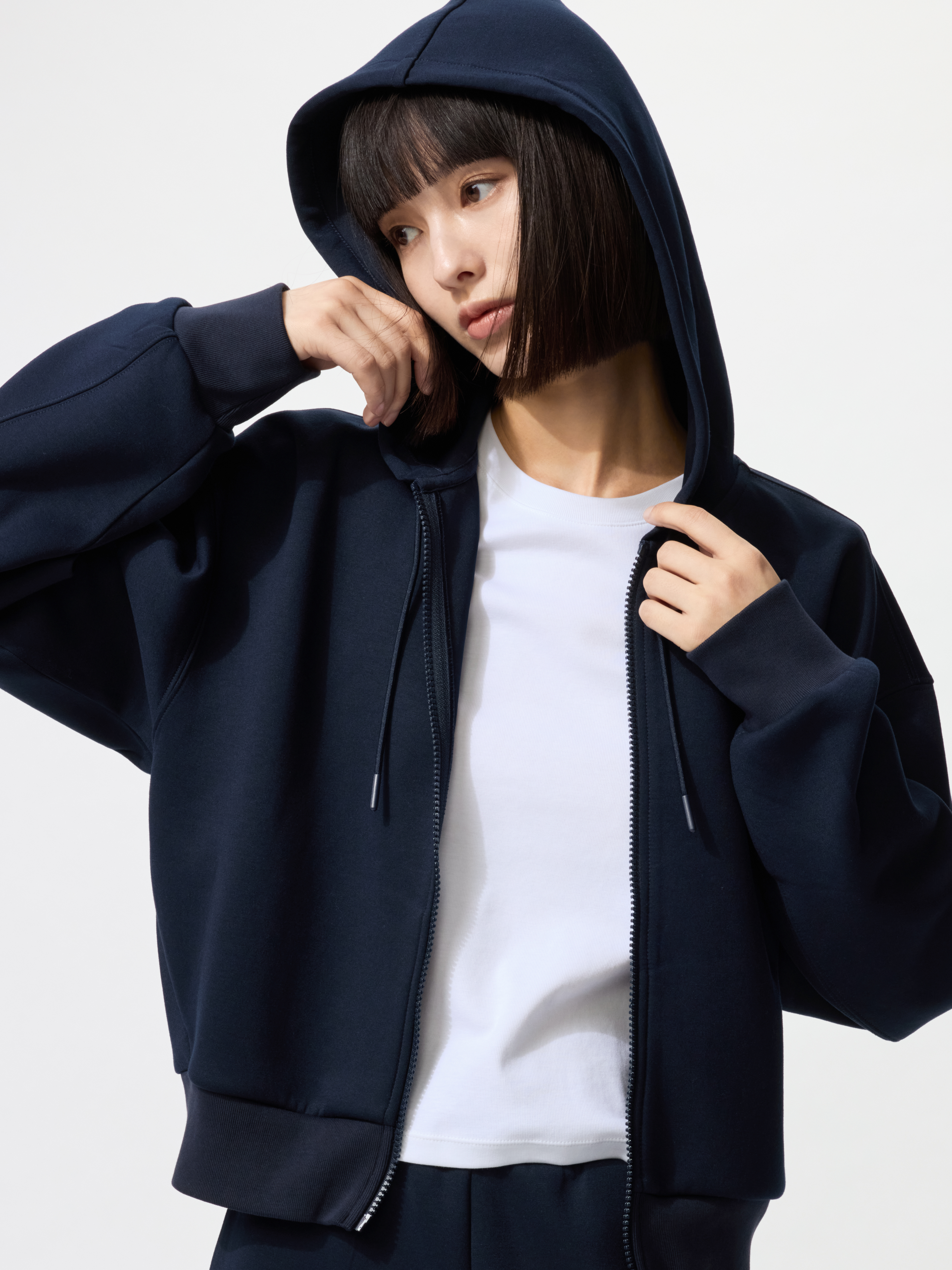 女裝 DRY休閒連帽外套(長袖)