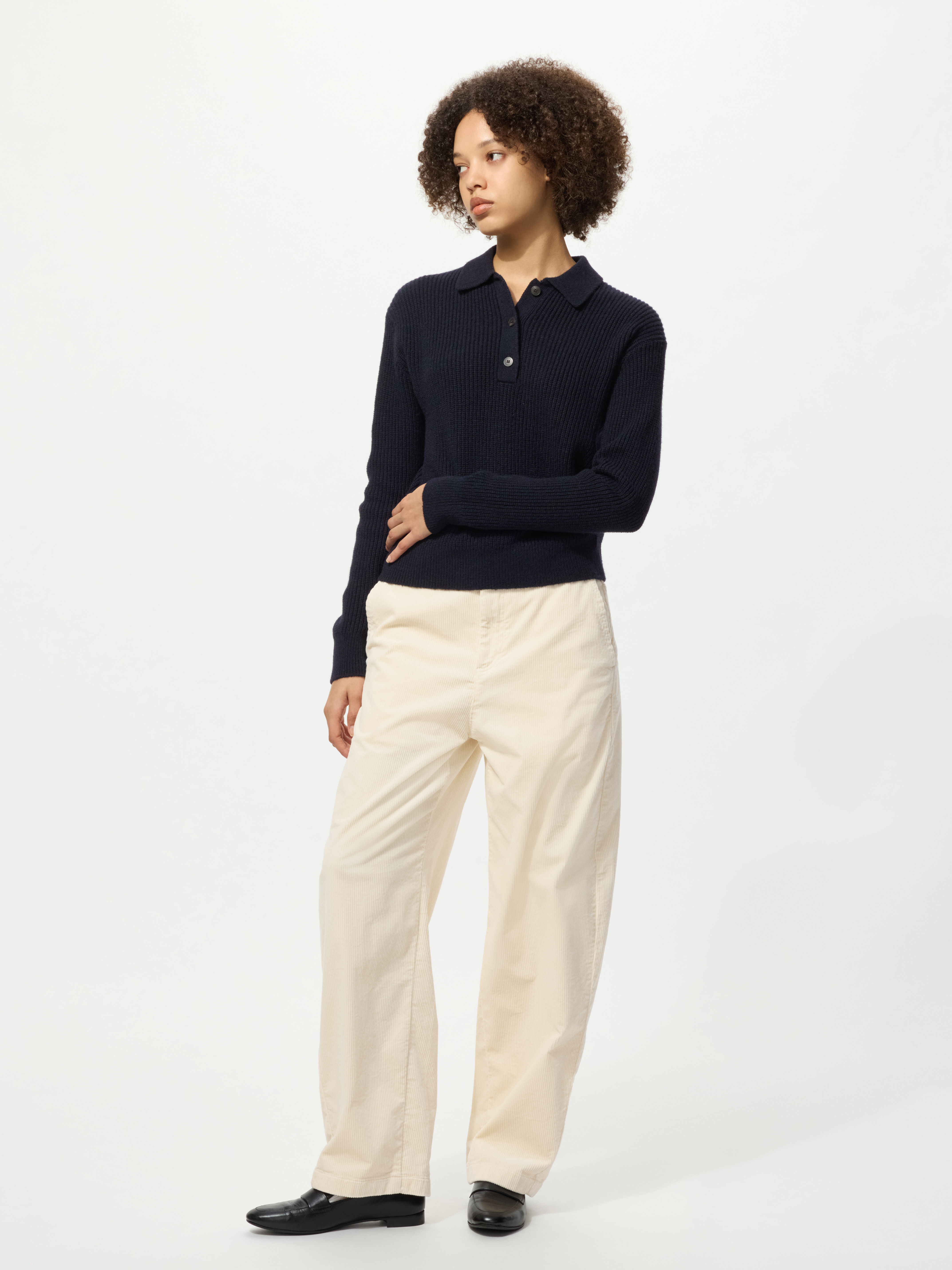 女裝 燈芯絨繭型褲 (UNIQLO and COMPTOIR DES COTONNIERS)