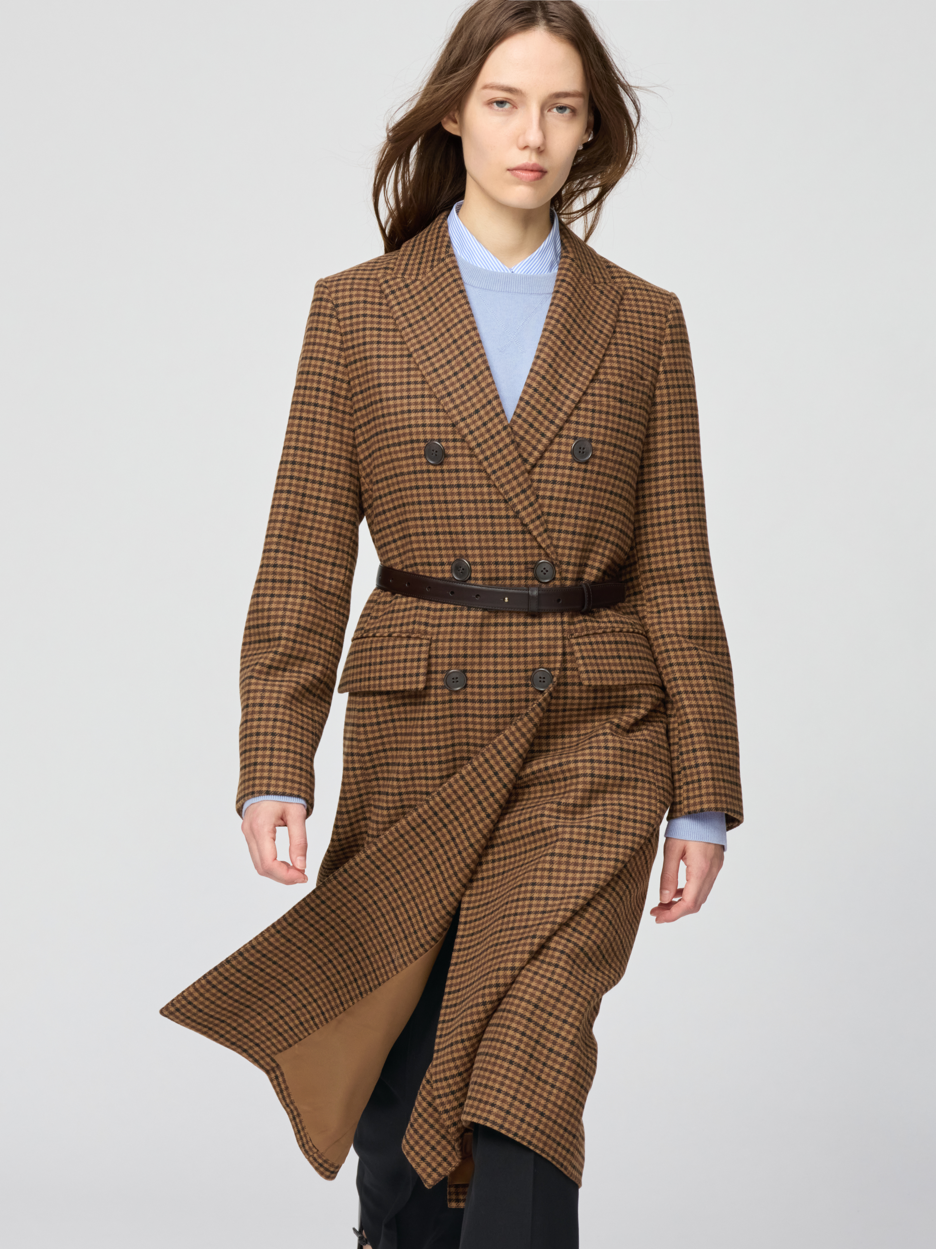 女裝 雙排釦長大衣 (UNIQLO : C)