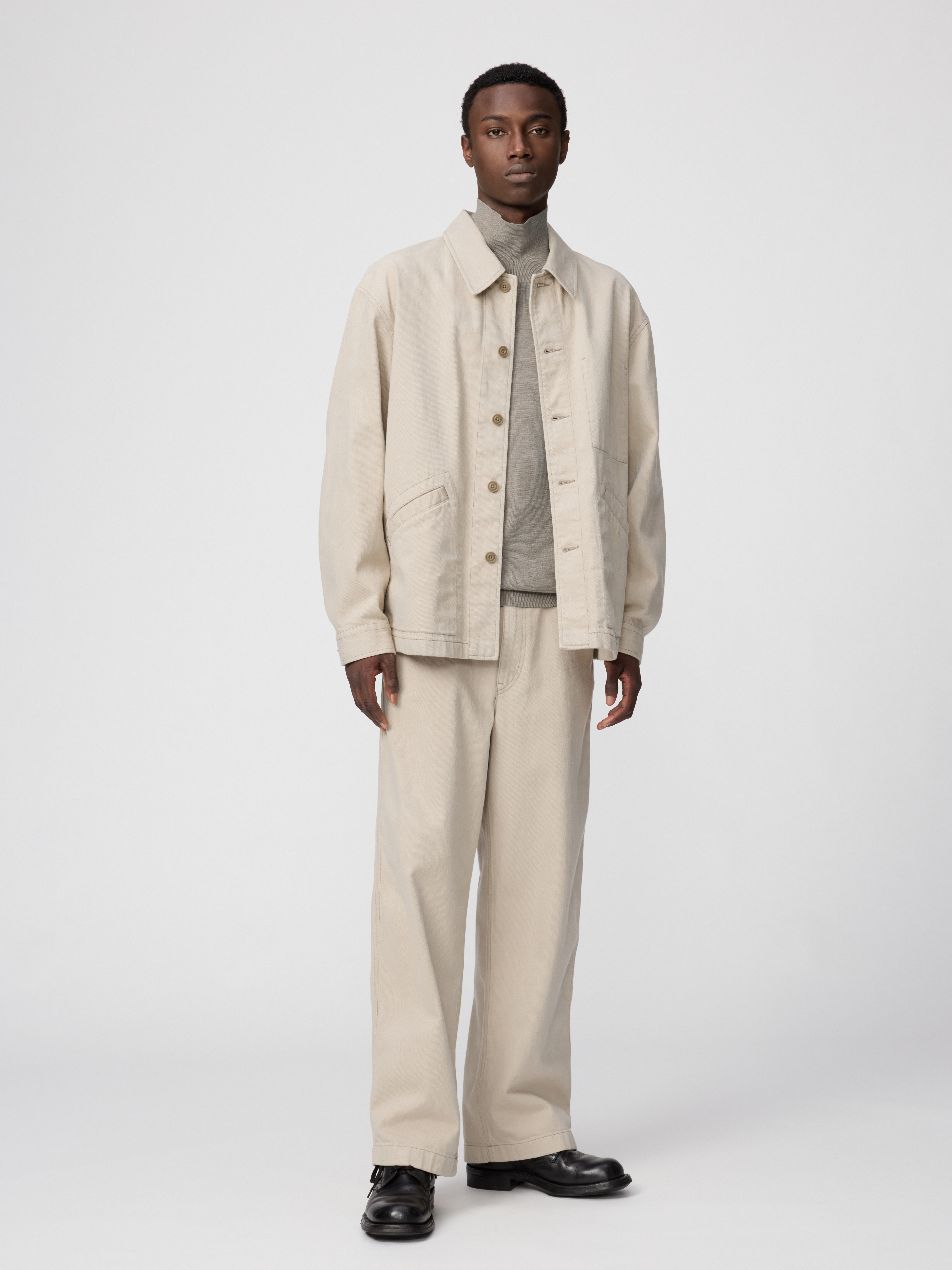 寬版牛仔褲 (Uniqlo U)