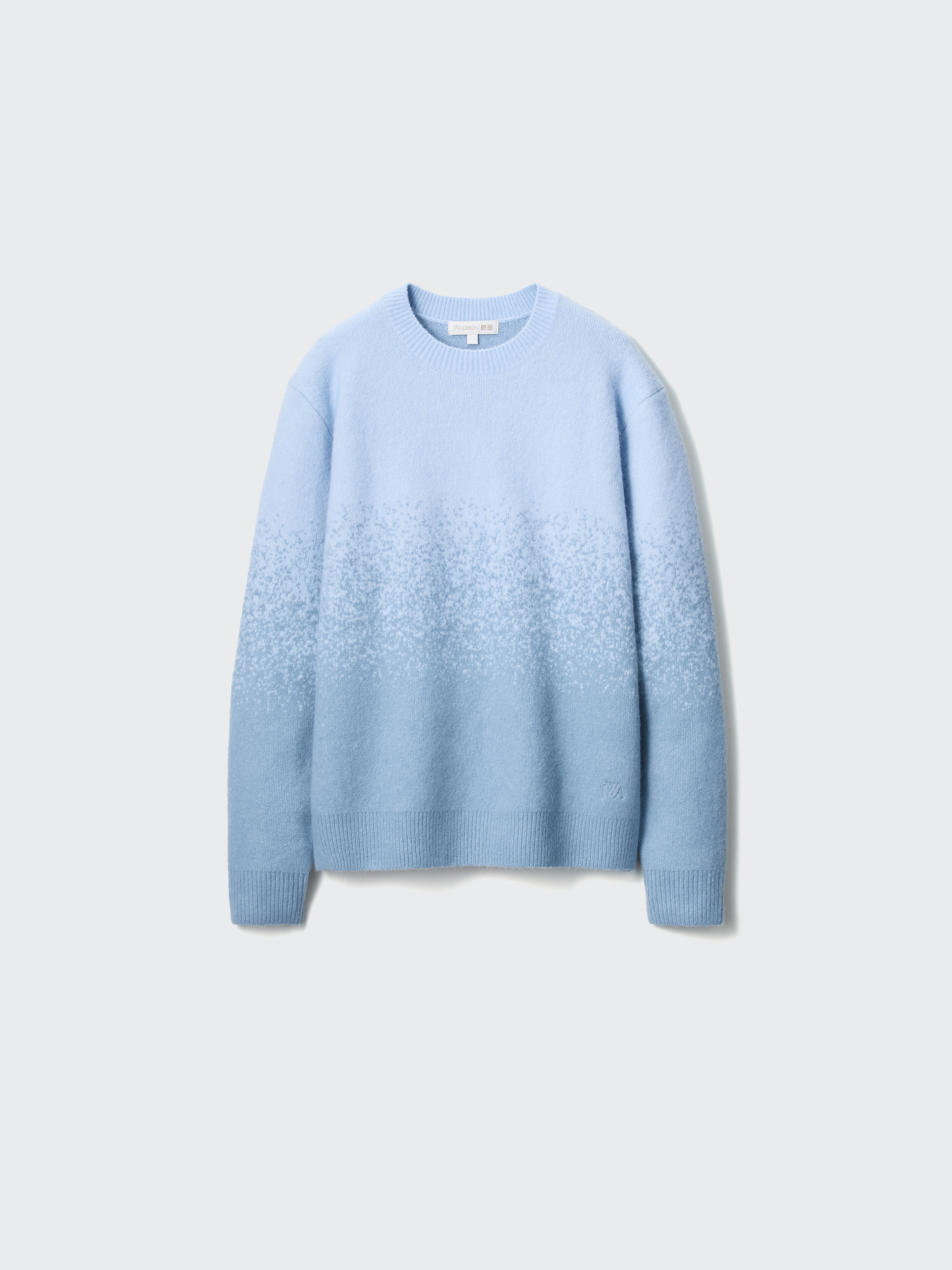 SOUFFLE YARN GRADIENT CREW NECK SWEATER (UNIQLO and JW ANDERSON)