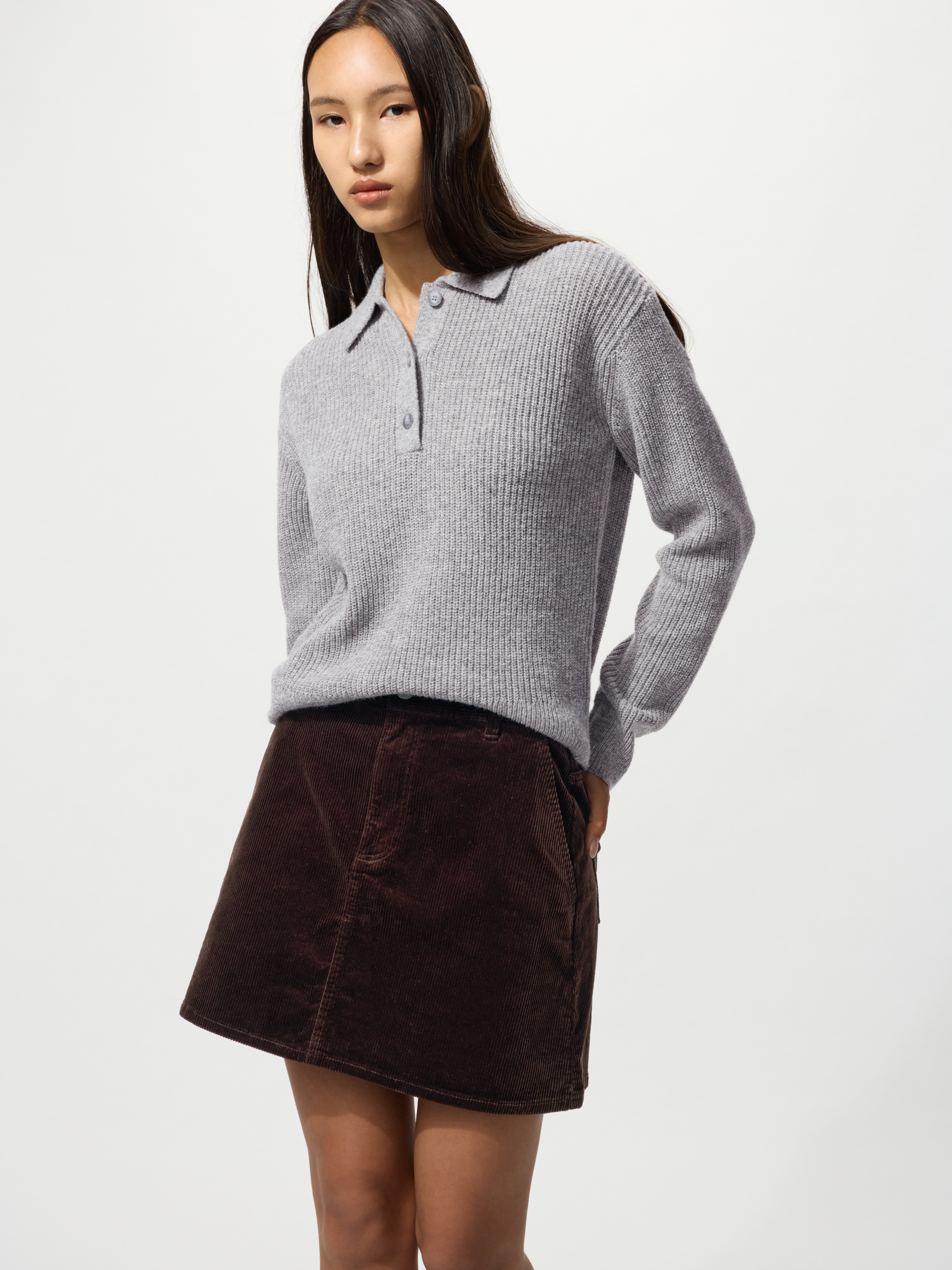女裝 燈芯絨短裙 (UNIQLO and COMPTOIR DES COTONNIERS)