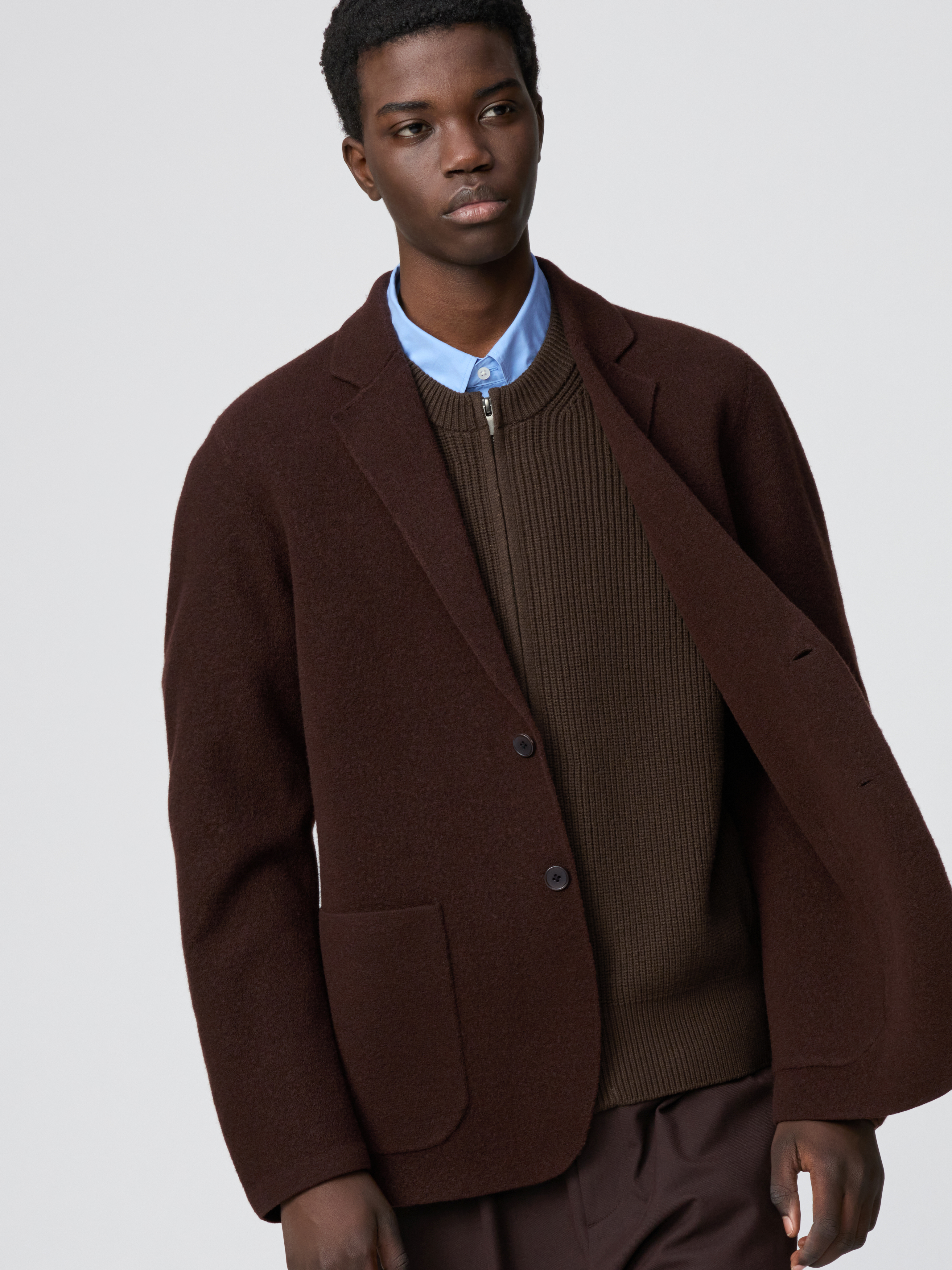 針織西裝外套 (UNIQLO : C)