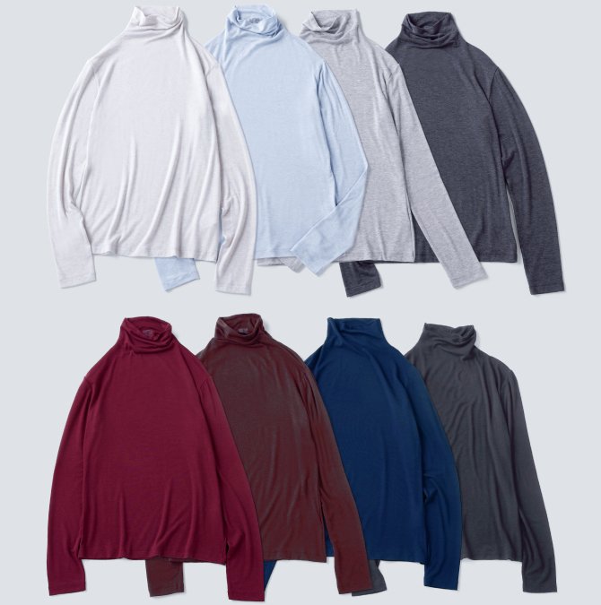 W’s HEATTECH Extra Warm Cashmere Blend Crew Neck T-shirt