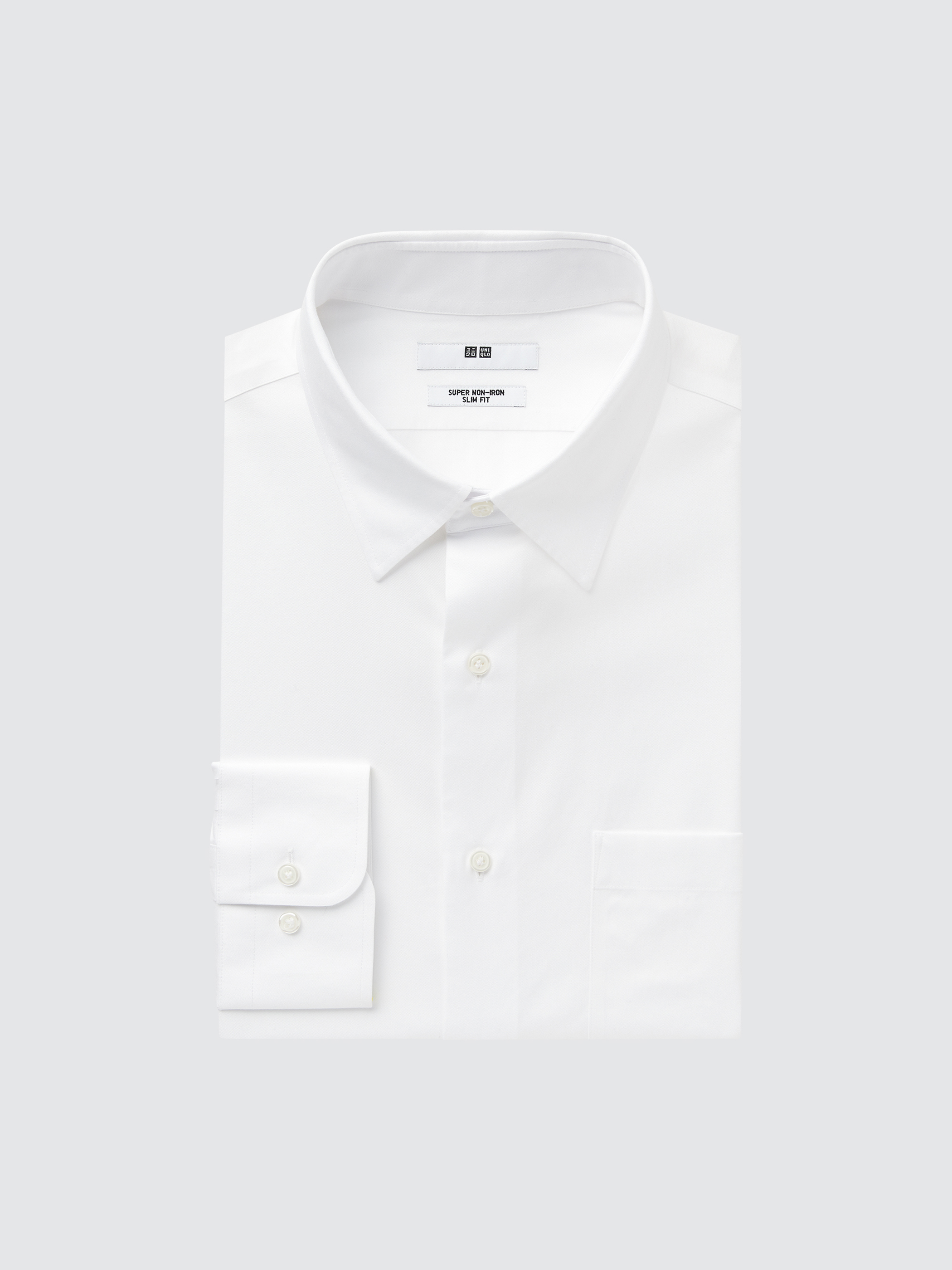 特級抗皺合身襯衫(長袖)(標準領)