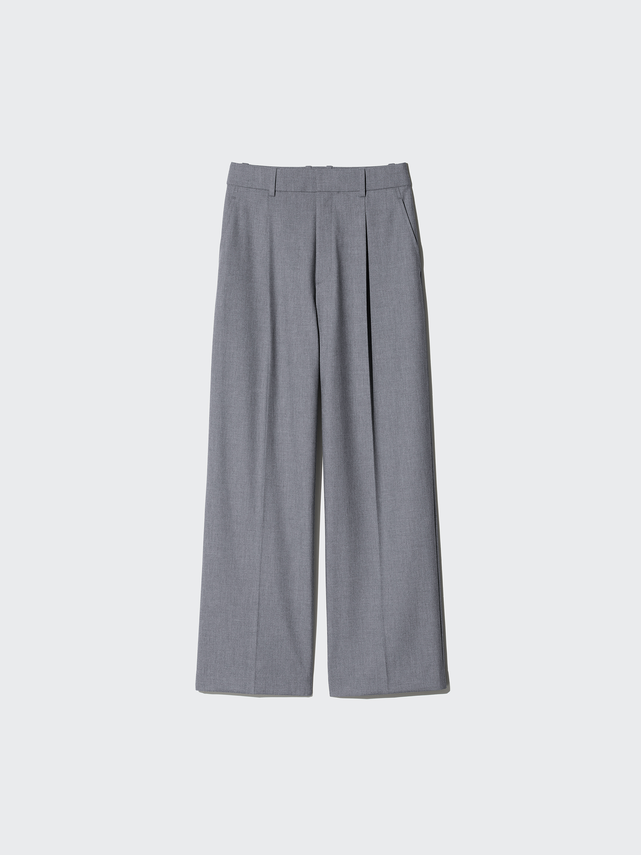 W's Pleated Wide Pants