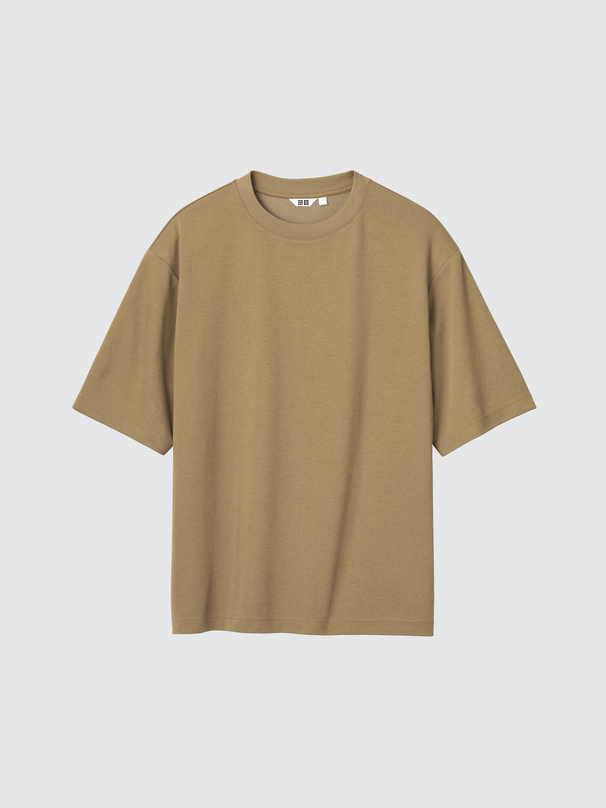 AIRism棉質寬版圓領T恤(五分袖) (Uniqlo U)