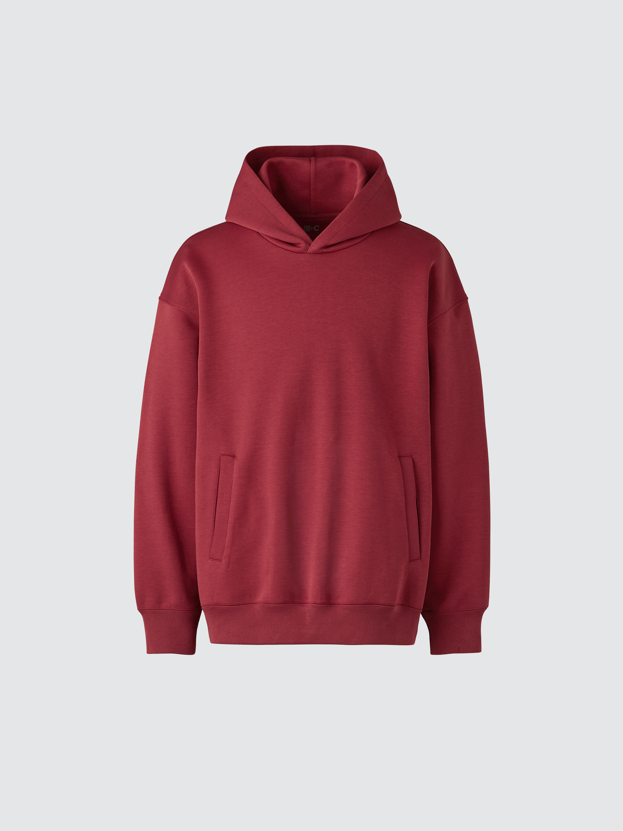 寬版休閒連帽上衣(長袖) (UNIQLO : C)