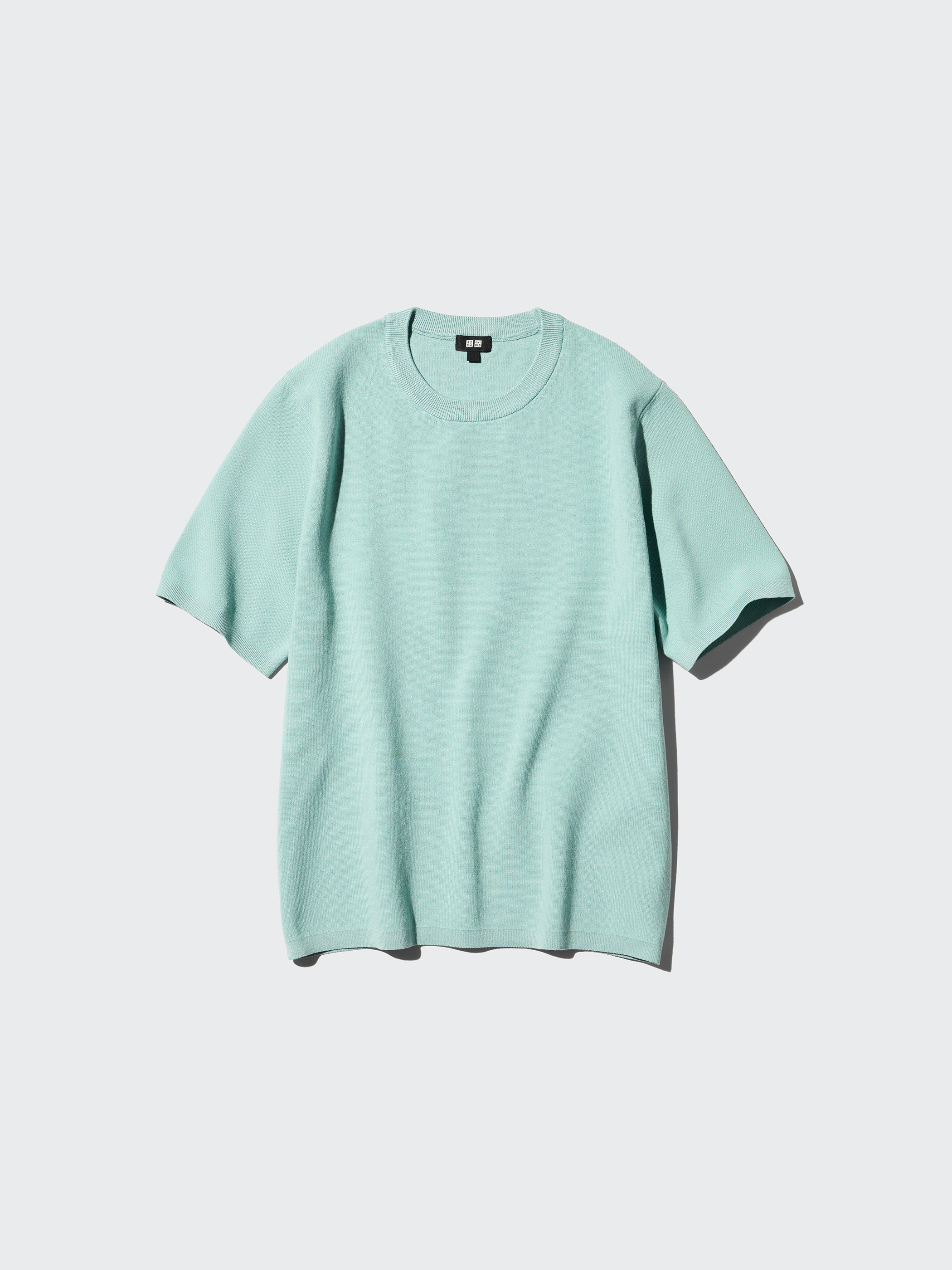 可機洗米蘭羅紋針織T恤(短袖)