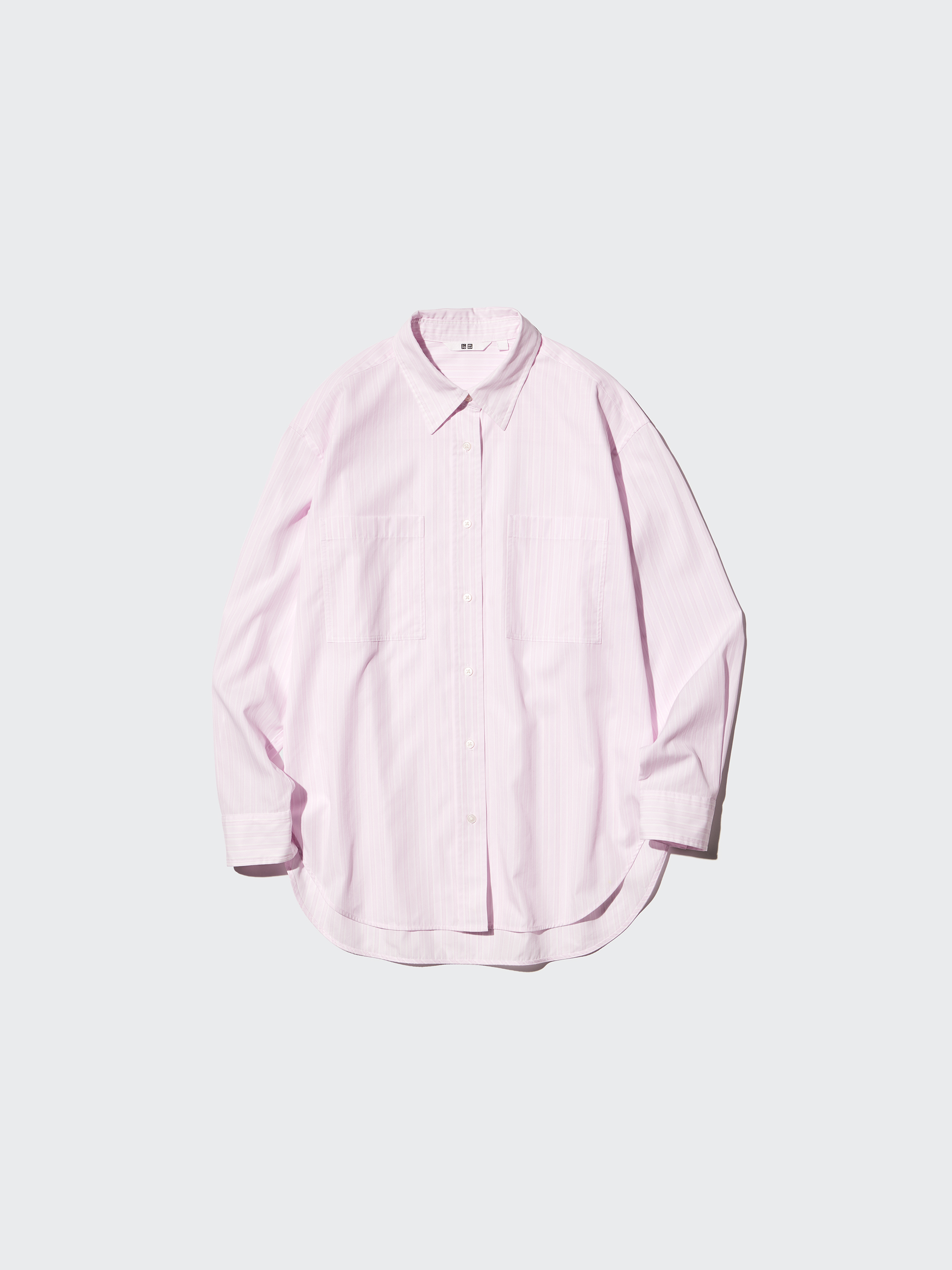 女裝 棉質寬版襯衫(長袖)