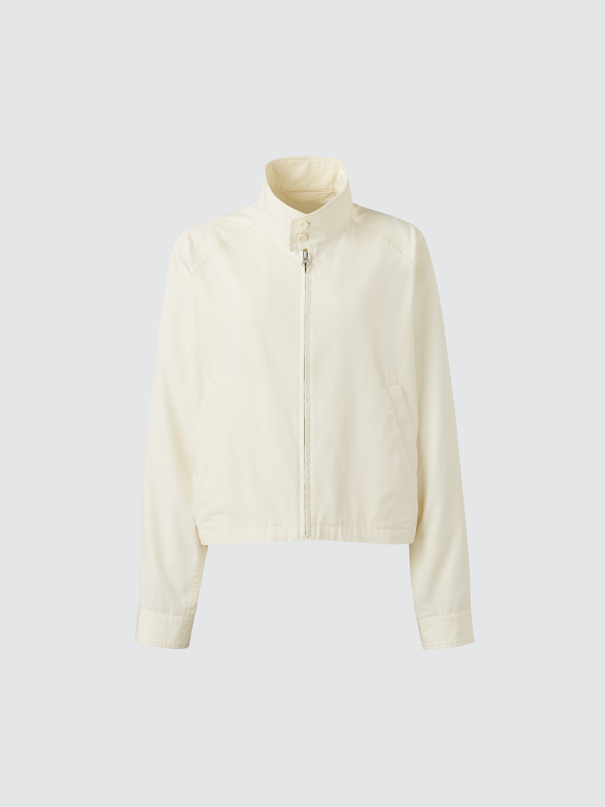 女裝 棉質混紡短版布勞森外套 (Uniqlo U)