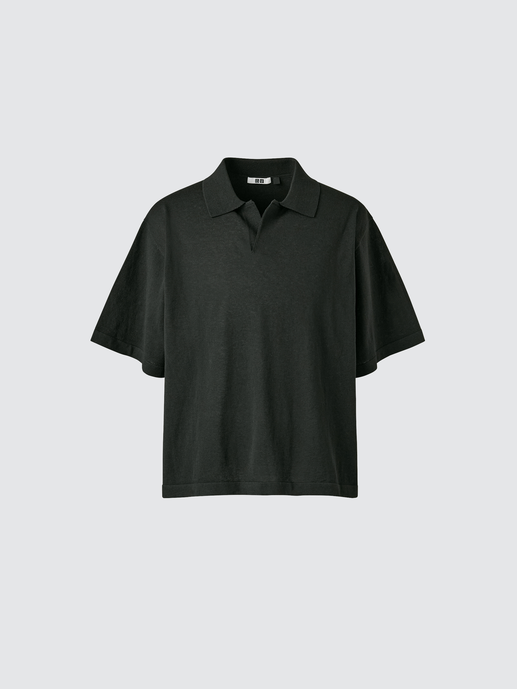 開領POLO針織衫(短袖) (Uniqlo U)