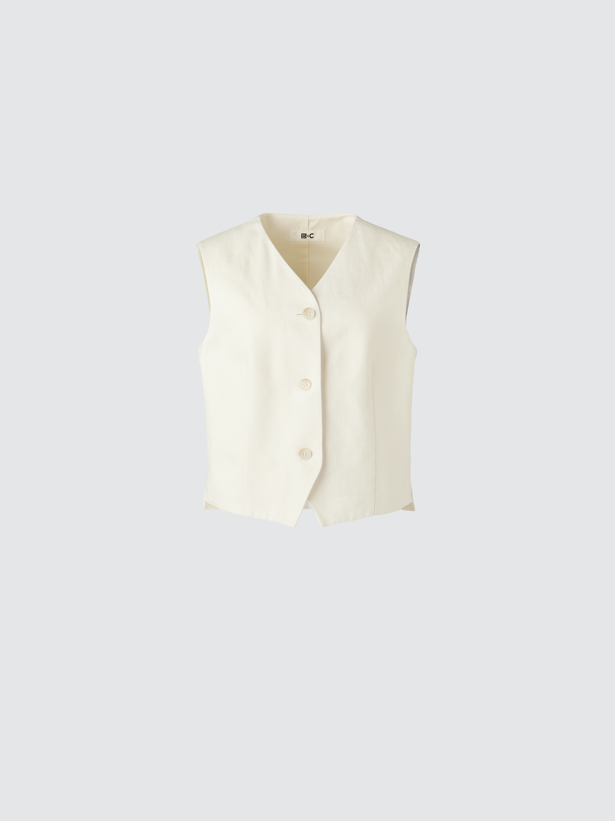 女裝 特級亞麻背心 (UNIQLO : C)