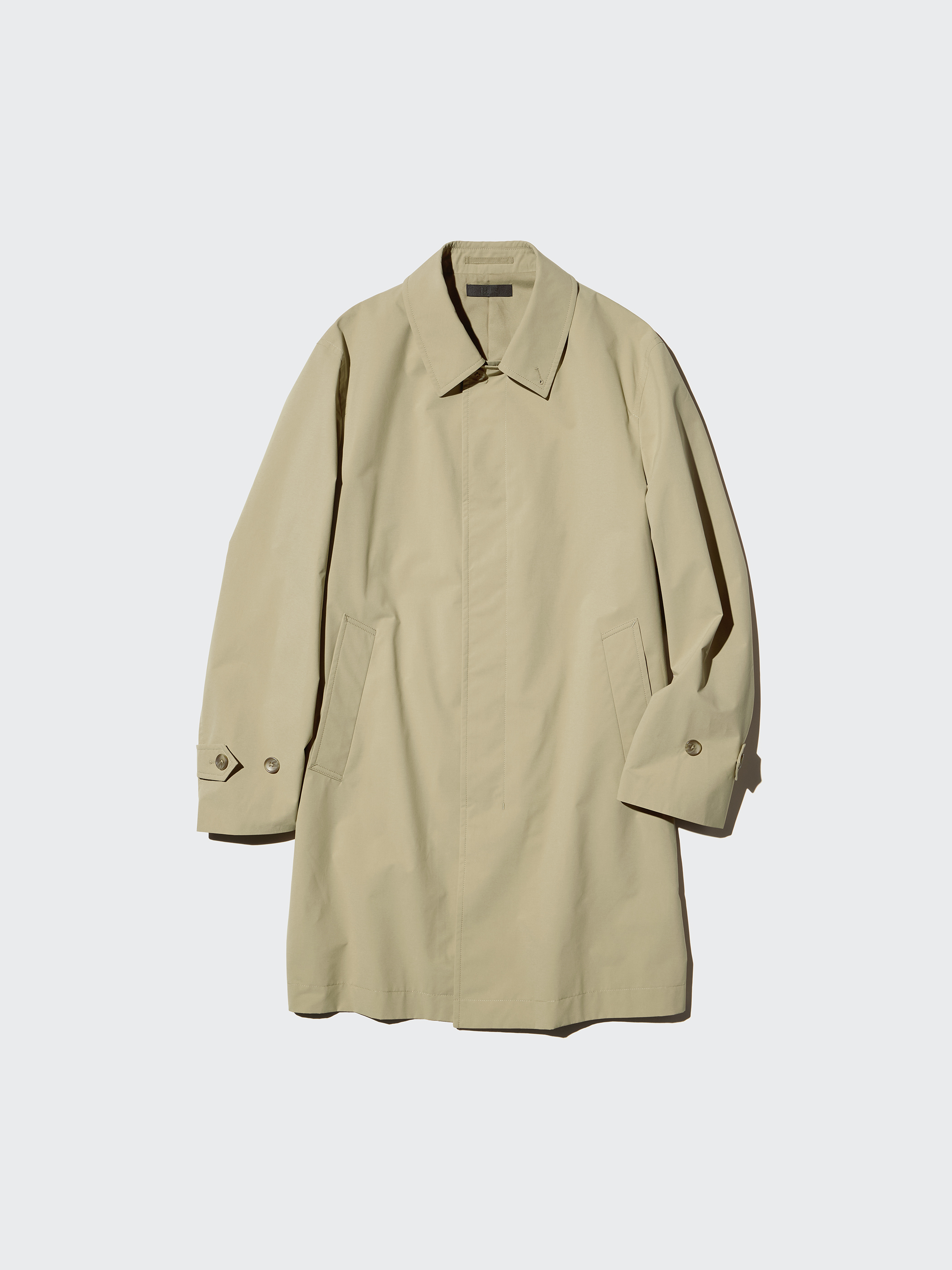 單排釦大衣