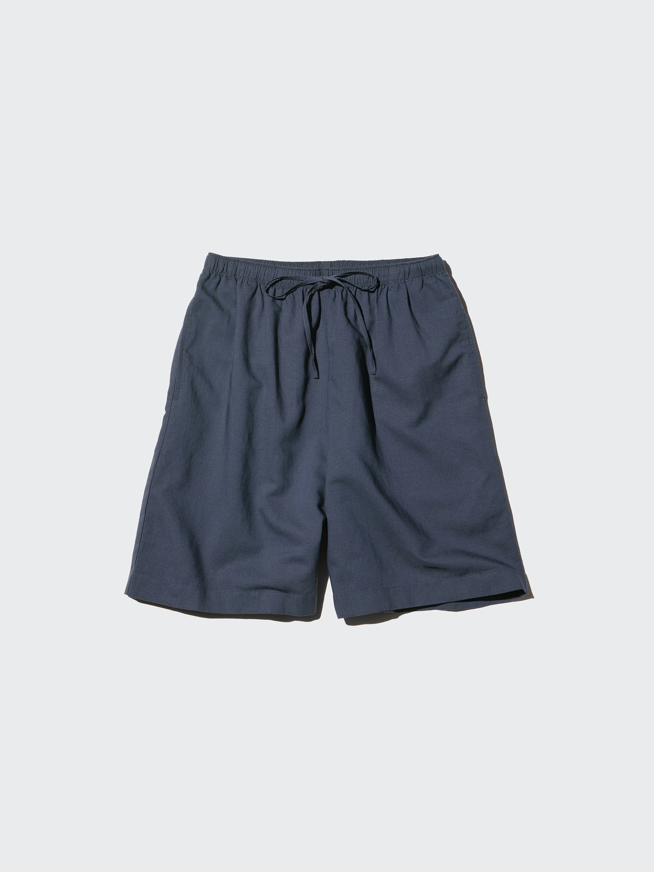 女裝 亞麻混紡短褲