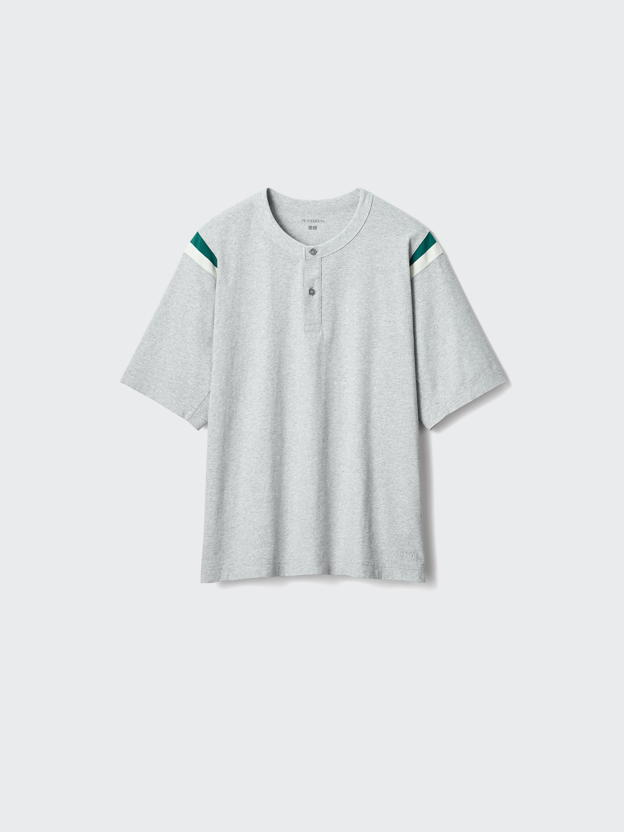 亨利領T恤(短袖) (UNIQLO and JW ANDERSON)