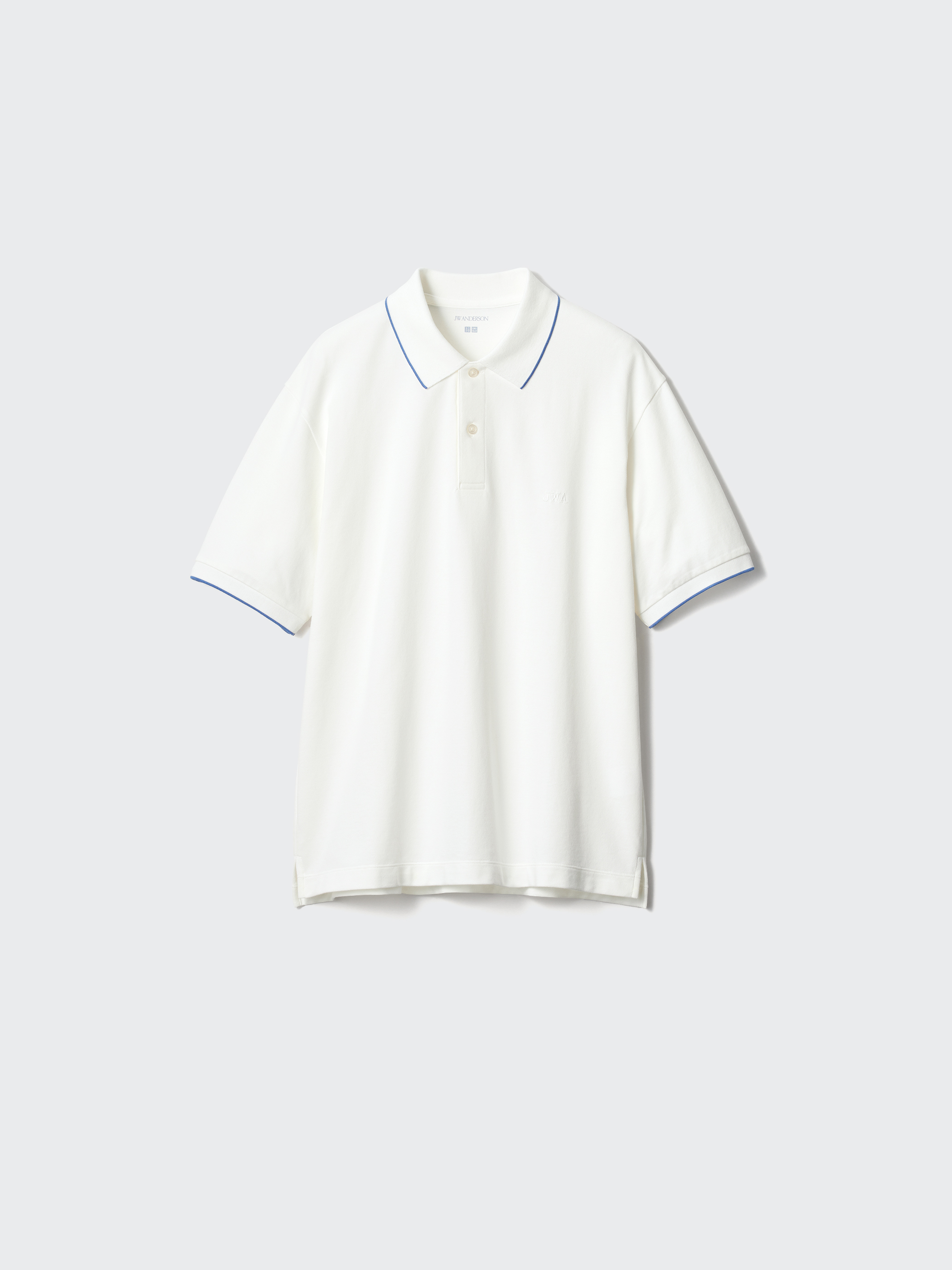 DRY網眼POLO衫(短袖)(滾邊) (UNIQLO and JW ANDERSON)