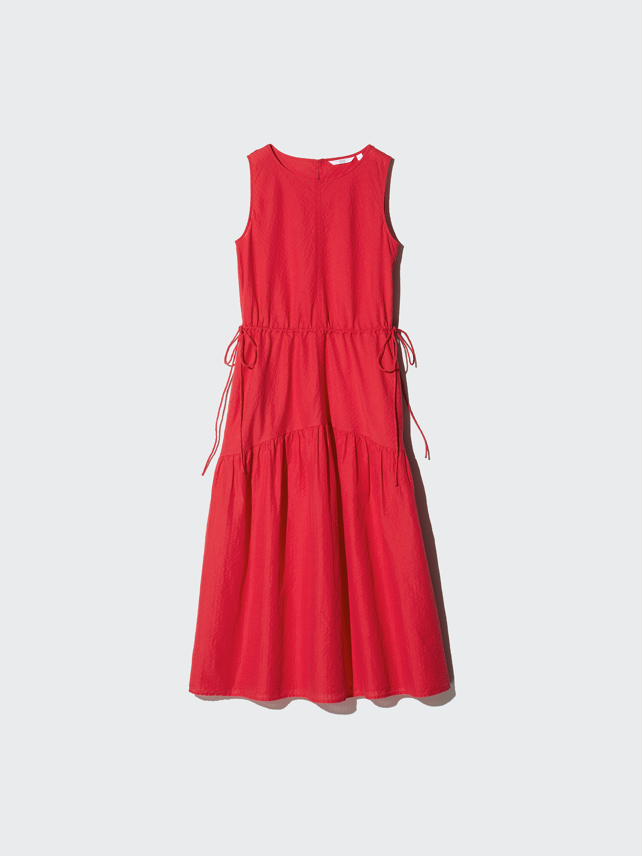 女裝 亞麻混紡蛋糕裙(無袖)