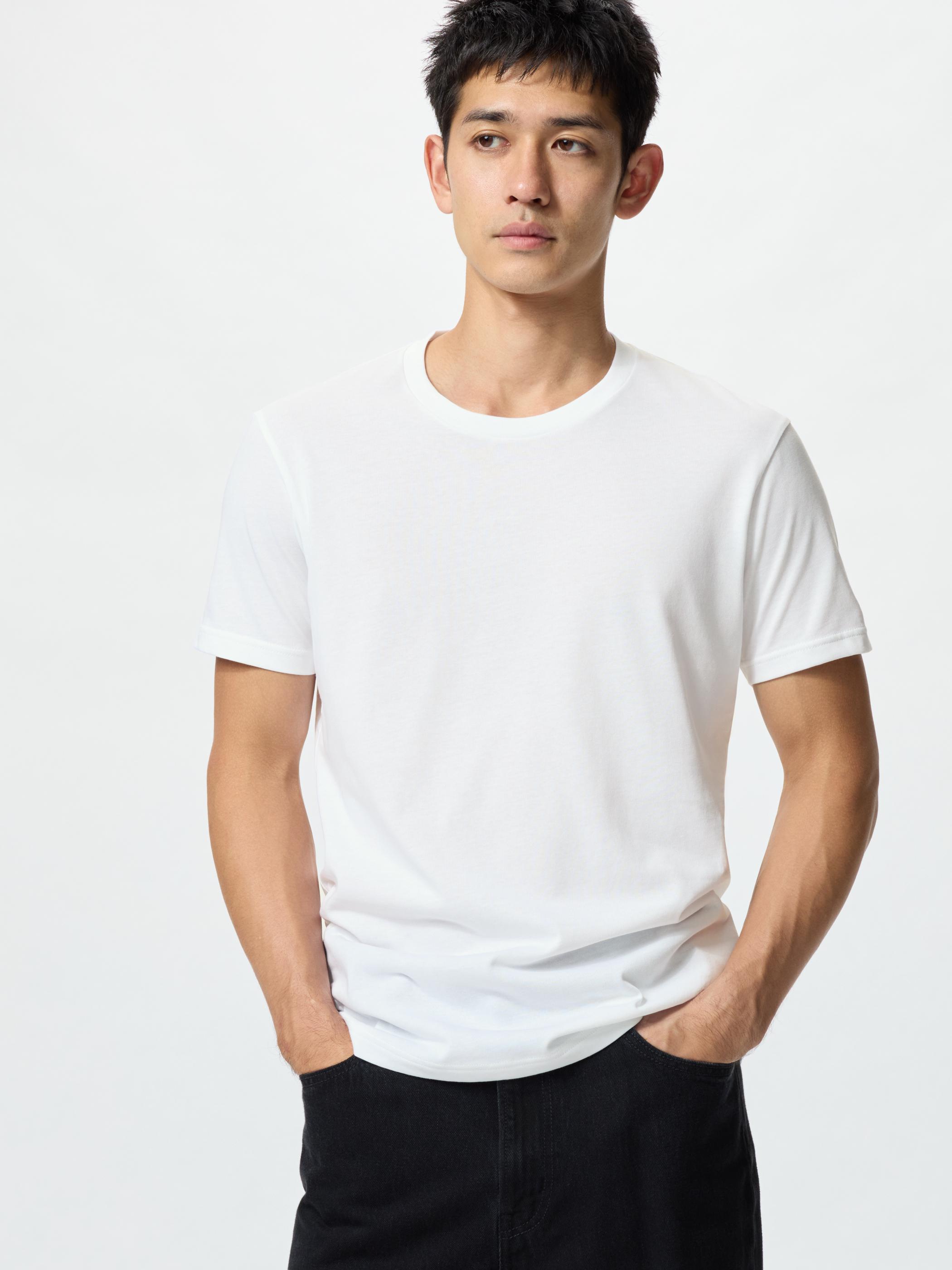 MEN DRY COLOR CREW NECK T-SHIRT