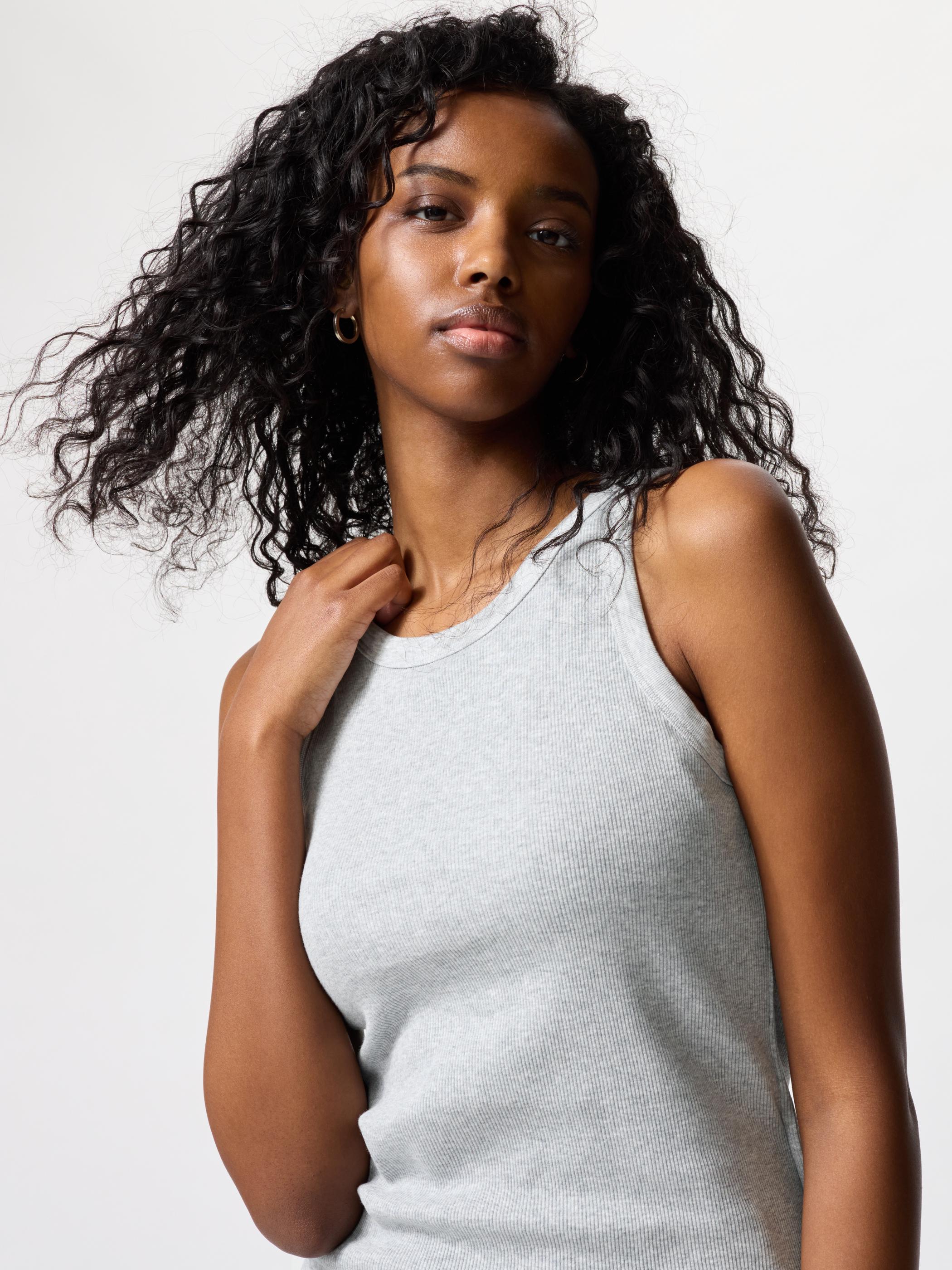 WOMEN RIBBED BRA TOP