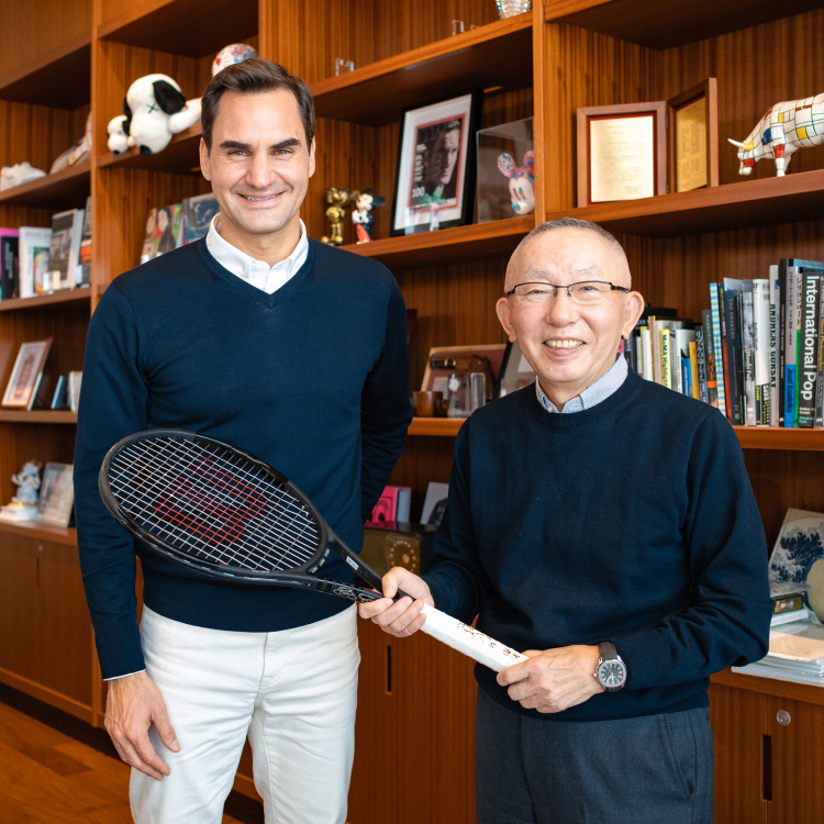 Roger Federer Tadashi Yanai